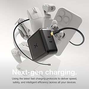 $34.96 NOCO XGrid X100: 100W USB-C Charger – Dual Port GaN Power Adapter