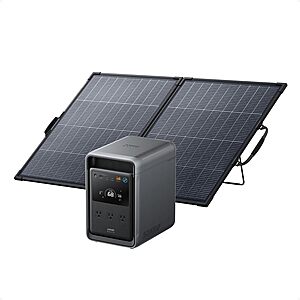 Prime: Anker SOLIX S2000 1500W 2010Wh LFP Portable Power Station with 200W Bifacial Solar Panel $869.99 + Free Shipping