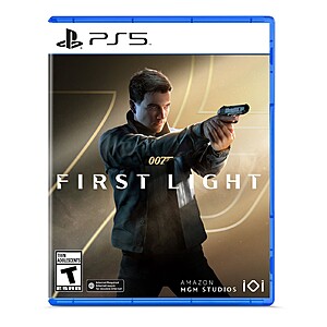007 First Light PS5 $54.28