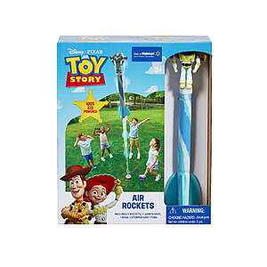 Little Kids Toy Story Buzz Lightyear Step Rocket for Outdoor Play $6