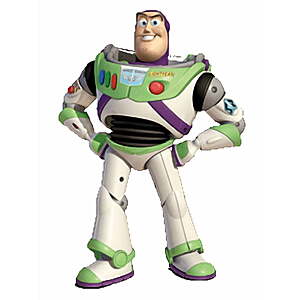 Toy Story Buzz Lightyear Light and Sound Bubble Wand for Kids Ages 3 and up $5.5