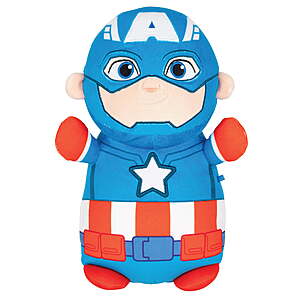 Squishmallows Official Hugmees Plush 10 inch Captain America - Childs Ultra Soft Stuffed Animal Toy $5.39