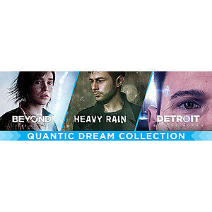 Quantic Dream Collection: Detroit: Become Human, Beyond: Two Souls, Heavy Rain & Fahrenheit: Indigo Prophecy Remastered (PC Digital Download) $8.06