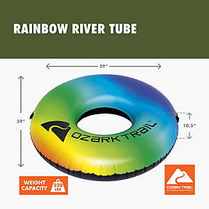 WALMART: Ozark Trail River Tubes (Color Choice) 1 for $5, 2 for $8.95 or 4 for $16.97
