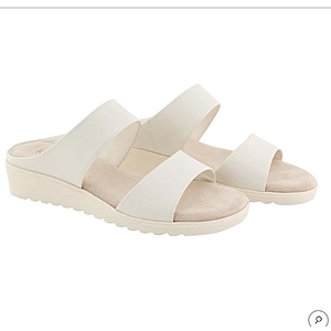 Kensie Women's Strap Sandal $15.99 Black or Beige Free Shipping Qualifies for Buy 5-9 Save $20 Buy 10+ Save $50