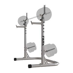 FitRx Squat Rack, Adjustable Universal Squat Rack for Home Gym, Bench Press Weight Rack, 390lbs. Weight Limit $64 FS @ Walmart