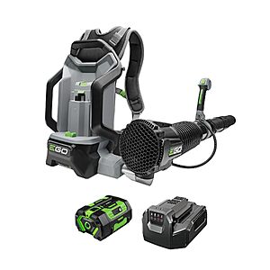 [Prime] EGO POWER+ Backpack Leaf Blower, Cordless Electric 600 CFM, Includes 56V 7.5Ah Battery and Charger - LB6003 $329.99