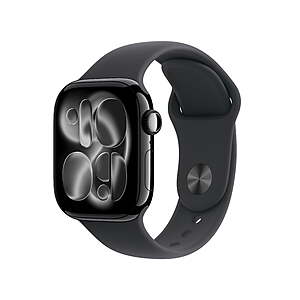 Apple Watch Series 11 Smartwatch with Jet Black Aluminum Case 42mm GPS $279, 46mm $309 FS @ Walmart