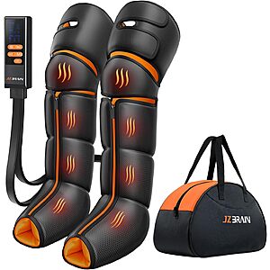 [Prime] JZBRAIN Full Leg Air Compression Massager w/ Heat $71.49 + Free Shipping