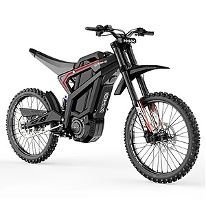 EKXBIKE M1 19" Off-Road E-Bike w/ 16800W Peak Motor, 72V 50Ah Battery $3699 + Free Shipping