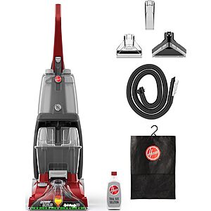 Prime Members: Hoover PowerScrub Deluxe Carpet Cleaner Machine w/ SpinScrub Brushes, HeatForce Drying & Pet Upholstery Tools $132.99 + Free Shipping