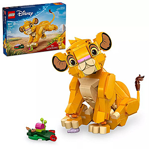 LEGO Miles Morales Mech 76337 $8.99, Star Wars Captain Rex Y-Wing 75391 $7.79, Simba the Lion King 43247 $77.99+ more + FS
