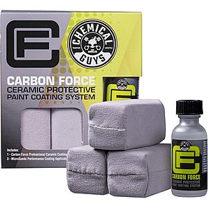 [Prime] Chemical Guys Carbon Force Ceramic Protective Paint Coating Kit w/ 3 Microsuede Applicators (1 fl oz) $77.99 + Free Shipping