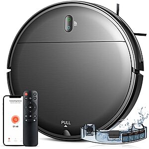 [Prime] 2-in-1 MAMNV Robot Vacuum & Mop w/ App/Alexa/Voice Control, Self-Charging & 2500mAh Battery $103.54 + Free Shipping