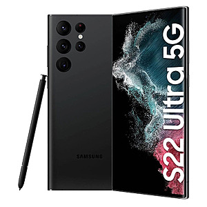 Samsung Galaxy S22 Ultra 512GB Unlocked Phone (Limited Stock, 2 Colors) $271.9