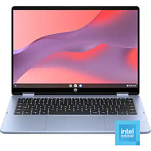 HP - 14" 2K Touchscreen 2-in-1 Chromebook - Intel Core N150 - 8GB Memory - 64GB eMMC - Sky Blue  $349