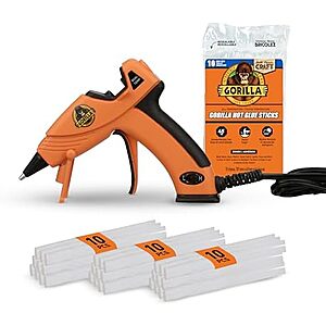 [AC] $13.16 | Gorilla Mini Hot Glue Gun Kit at Amazon