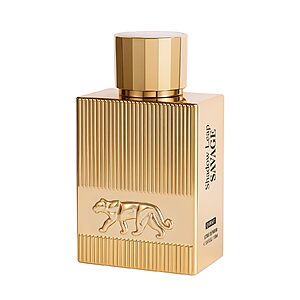 QAWAFI Shadow Leap - Savage Eau De Parfum Opulent & Confident | Gold Bar Vibe | Blood Mandarin/Leather, Long-Lasting Spicy Woody Citrus Perfumes for Men 100ml 3.4 fl. oz