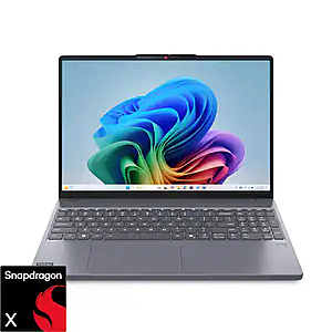 Lenovo - IdeaPad Slim 3x - Copilot+ PC - 15.3" 2k Touchscreen Laptop - Snapdragon X 2025 - 16GB Memory - 256GB SSD - Luna Grey $549.99