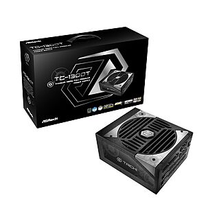 ASROCK Taichi 1300 WATT 80-Plus Titanium, Cybernetics Titanium ATX 3.1 PSU - 26% Off $236.99