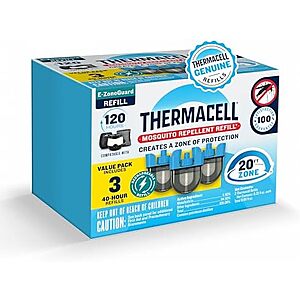 [Prime, SnS, AC] $33.70* | 120-Hour Thermacell E-ZoneGuard Mosquito Repellent Refill at Amazon