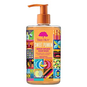 [Prime] 11-Ounce Tree Hut Sweet Punkin Serum Infused Hand Wash $2.88 w/ S&S + Free Shipping