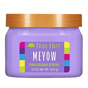 [Prime] 18-Ounce Tree Hut Shea Sugar Body Scrub (Meyow) $4.35 w/ S&S + Free Shipping