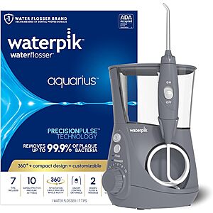 [Prime] Waterpik Aquarius Water Flosser w/ 10 Settings & 7 Tips (WP-667) $47.49 + Free Shipping