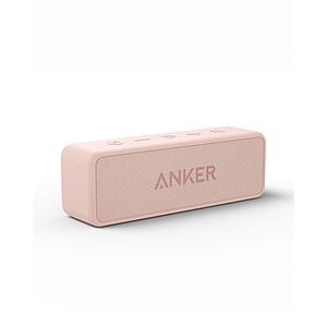 [Prime] Anker Soundcore 2 Portable Bluetooth Speaker with Stereo Sound Pink $29.89