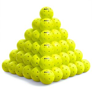 [Prime]50 Pack Franklin Sports X-40 Pickleballs  Regulation Size $54.85