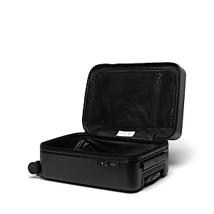 PRIME Herschel Supply Co. Unisex Heritage Hardshell Luggage, Black, Carry on - 19 Inch