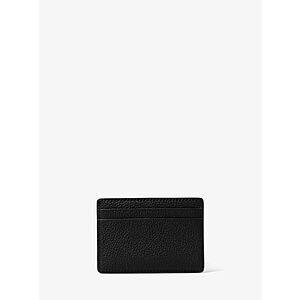 PRIME Michael Kors Women's Jet Set Card Holder, Gold-Tone Hardware/Black, One Size $20
