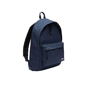 [PRIME] Lacoste Men's Sinpople Monogramme Backpack, Midnight Blue, One Size $47.66