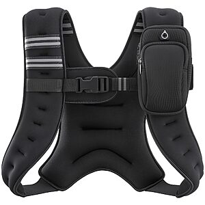 [Prime] 8lb Zelus Weighted Vest w/ Reflective Stripe for Workout $13.99 + Free Shipping w/ Prime or on $35+