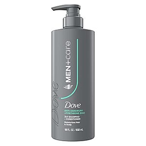 [Prime, SnS] $3.98 | 18-Oz Dove Men+Care 2-in-1 Shampoo + Conditioner at Amazon