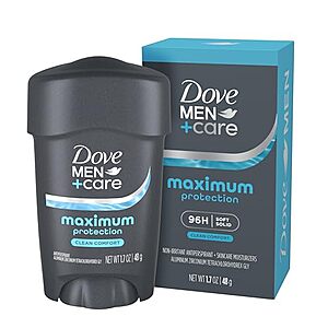 [Prime, SnS] $4.30 | 1.7oz Dove Men+Care Clinical Antiperspirant Clean Comfort Stick at Amazon
