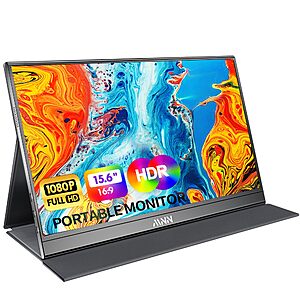 15.6" portable monitor - FHD 1920x1080 IPS panel - 3 to chose from