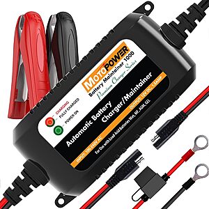 [Prime] MOTOPOWER MP00206A 12V 1.5-Amp Automatic Battery Charger & Maintainer $15.99 + Free Shipping
