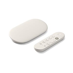 [Prime] Google TV Streamer 4K, Voice Remote, 4K HDR Streaming, 32GB Storage, Smart Home Control (Hazel) + Free S&H $71.24