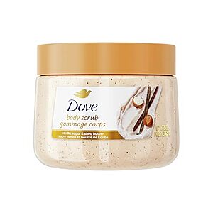 [Prime, SnS] $4.31* | 15-oz Dove Body Scrub (Vanilla Sugar & Shea Butter) at Amazon