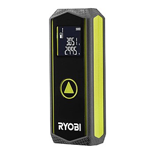 RYOBI 65' Laser Distance Measurer, $29.97, FS, Home Depot