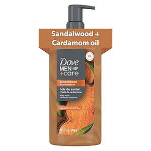 [Prime, SnS] from $5.63* | 26-Oz Dove Men + Care Body Wash (various) at Amazon