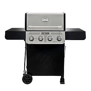 Even Embers 4-Burner Propane Gas Grill, Black/Silver, $179.99, free pickup, Tractor Supply Company