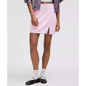 lululemon Women's Softstreme High-Rise Mini Skirt (Pink Organza) $19 + Free Shipping