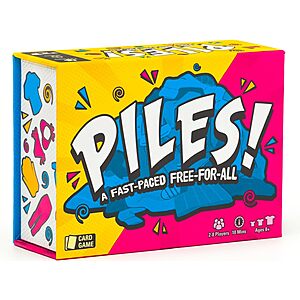 [Prime] Piles Fast-Paced Card Game $14.39 + Free Shipping