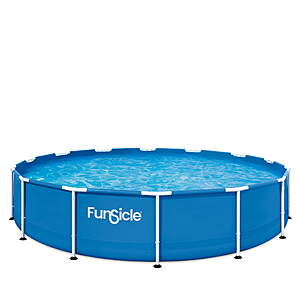 $99: Funsicle 14ft Above Ground Metal Frame Pool with FiltraBoost 800S Pump & AutoSkimmer, Round (Age 6+) at Walmart Free S&H