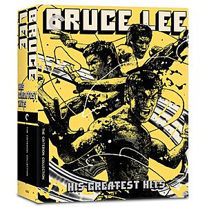 Bruce Lee: His Greatest Hits (The Big Boss / Fist of Fury / The Way of the Dragon / Enter the Dragon / Game of Death) (The Criterion Collection) Blu Ray $62.49 Amazon