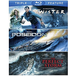 Twister / Poseidon / The Perfect Storm (Triple Feature) (Blu-ray) $8.63 Walmart.com