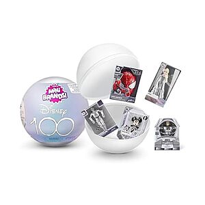[Prime] $4.99 | Mini Brands Disney 100 Limited Edition Platinum Capsule w/ 5 Mini Toys at Woot!