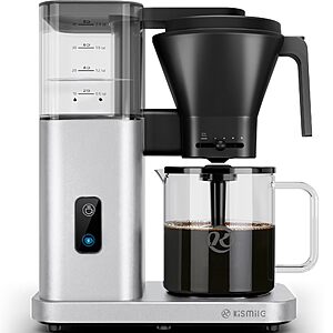 [Prime] 8-Cup Kismile Drip Coffee Maker Machine w/ 3s Instant Heat $42.74 + Free Shipping